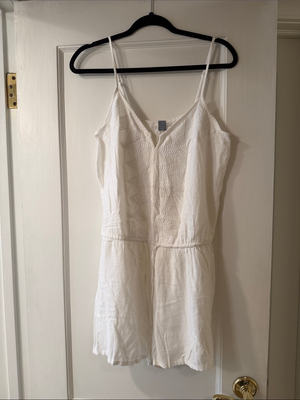 Old Navy White Spaghetti Strap Romper